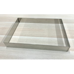 Fascia inox 38x58x4H