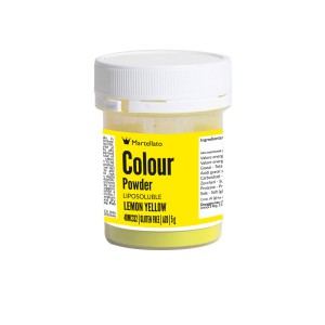 Colorante in polvere liposolubile giallo limone